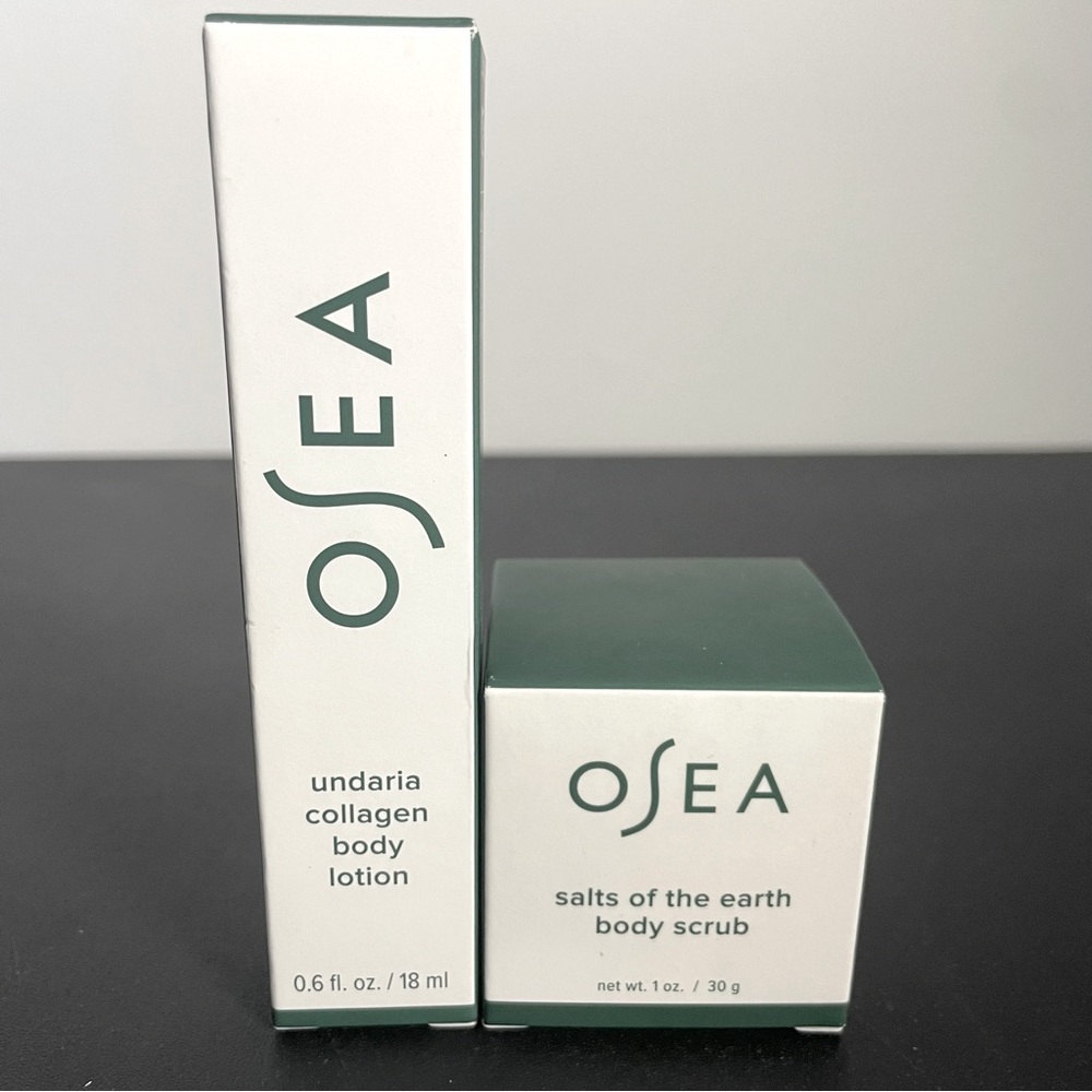 2/$30 💎 OSEA Bundle - Undaria Collagen Lotion & Salt Body Scrub